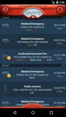 PulsePoint android App screenshot 1